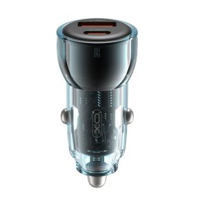 Автомобильная зарядка XO CC60 USB-A/USB-C 60W