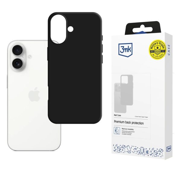 Case 3mk Matt Case Apple iPhone 17 black