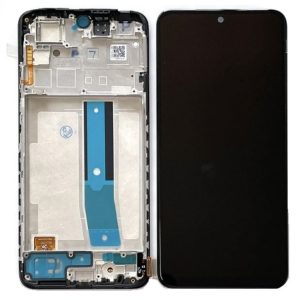 LCD screen Xiaomi Redmi Note 11 with touch screen with frame Graphite Grey original (used Grade A)