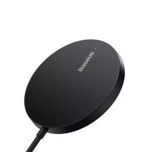 Беспроводная зарядка Baseus Simple Mini 3 15W MagSafe черный CCJJ040001