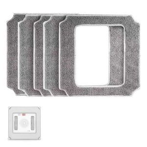 Сменная квадратная микрофибра для роботов-мыльщиков окон 5 шт.