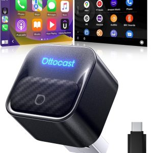 Wireless CarPlay/Android Auto adapter Ottocast Mini Core black