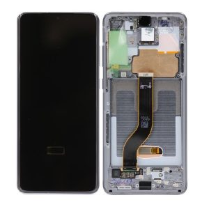 Дисплей Samsung G985F/G986F S20 Plus с сенсорным экраном и рамкой Cosmic Grey оригинал (service pack)